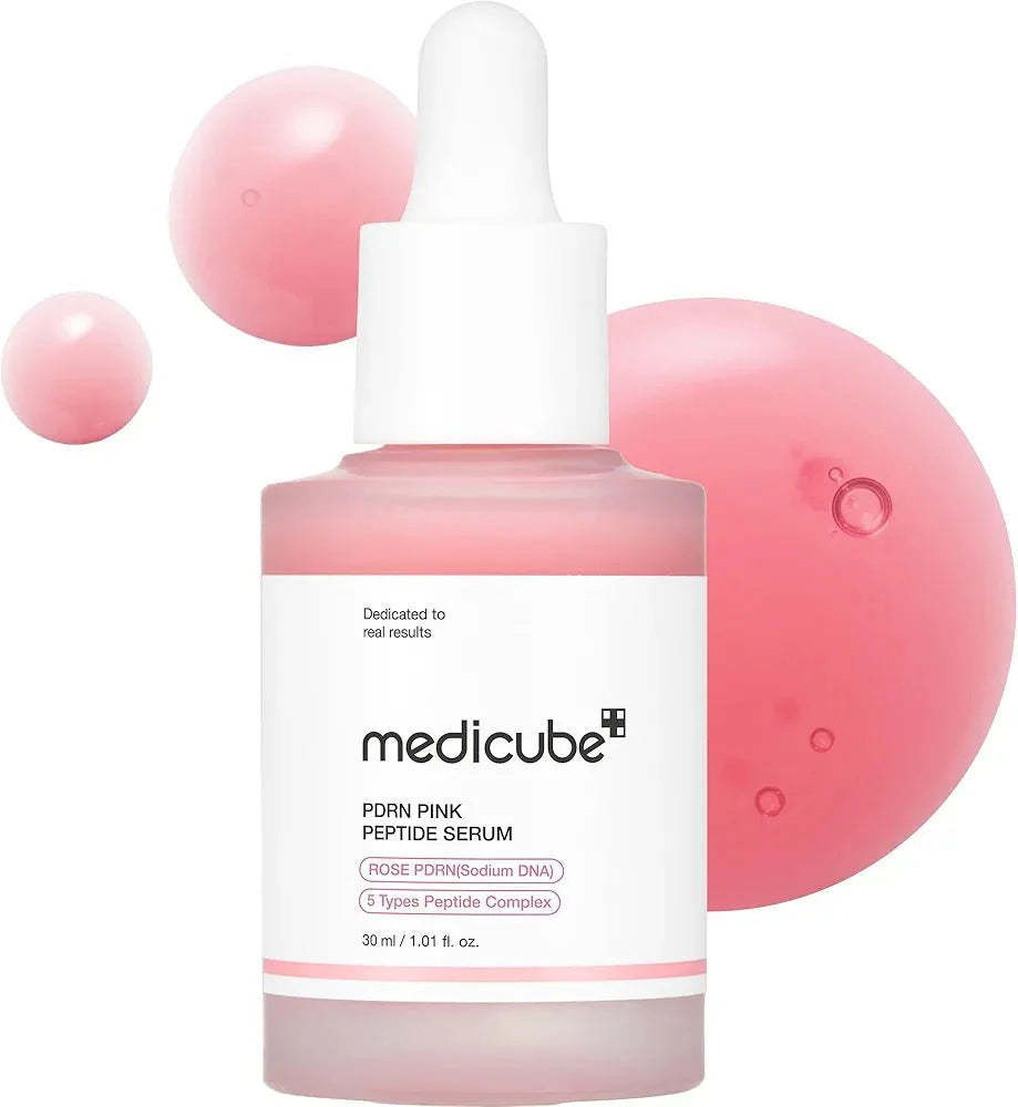 Medicube PDRN Pink Peptide Serum 30ml – Anti-Aging & Repair