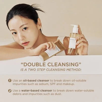Centella Double Cleansing Duo – Light Cleansing Oil + Ampoule Foam for Acne & Sensitive Skin