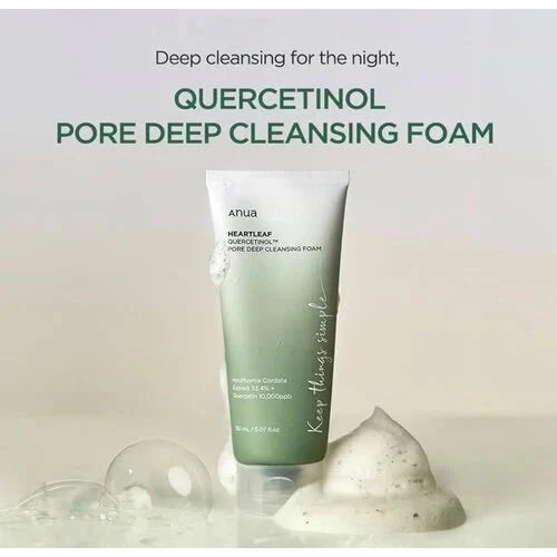 [ANUA] - HEARTLEAF QUERCETINOL PORE DEEP CLEANSING FOAM 150ml