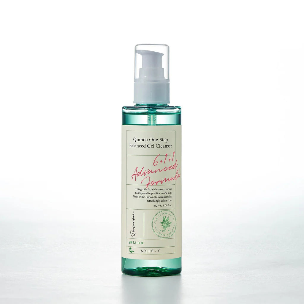 [AXIS-Y] Quinoa One Step Balanced Gel Cleanser 180ml – Authentic Korean Skincare brand