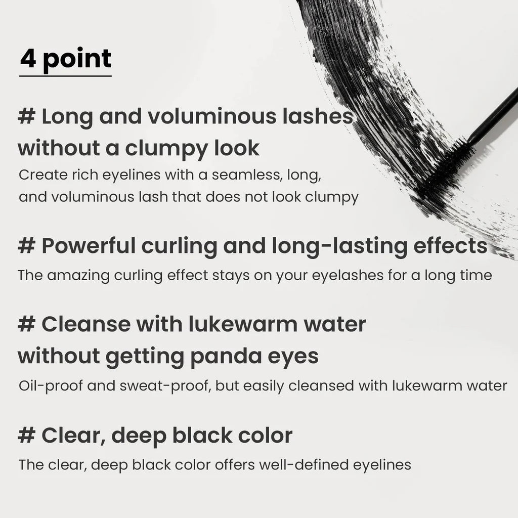 [Heimish] Dailism Smudge Stop Mascara 9g