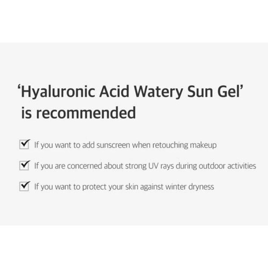 ISNTREE Hyaluronic Acid Watery Sun Gel SPF50+ PA++++ – Best Korean Sunscreen for Hydration & Oily Skin in Pakistan