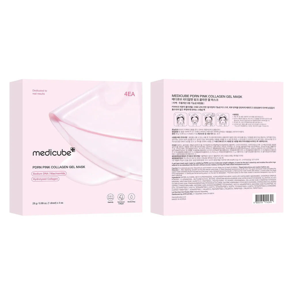 Medicube PDRN Pink Collagen Gel Mask (1 Sheets) – Anti-Aging & Hydrating