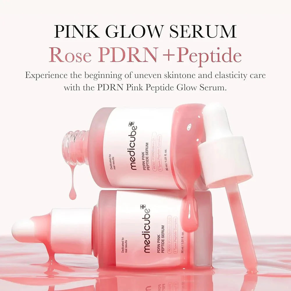 Medicube PDRN Pink Peptide Serum 30ml – Anti-Aging & Repair