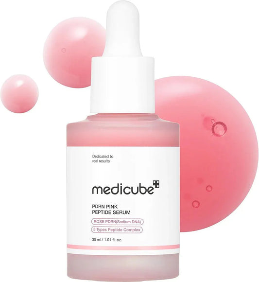 Medicube PDRN Pink Peptide Serum 30ml – Anti-Aging & Repair
