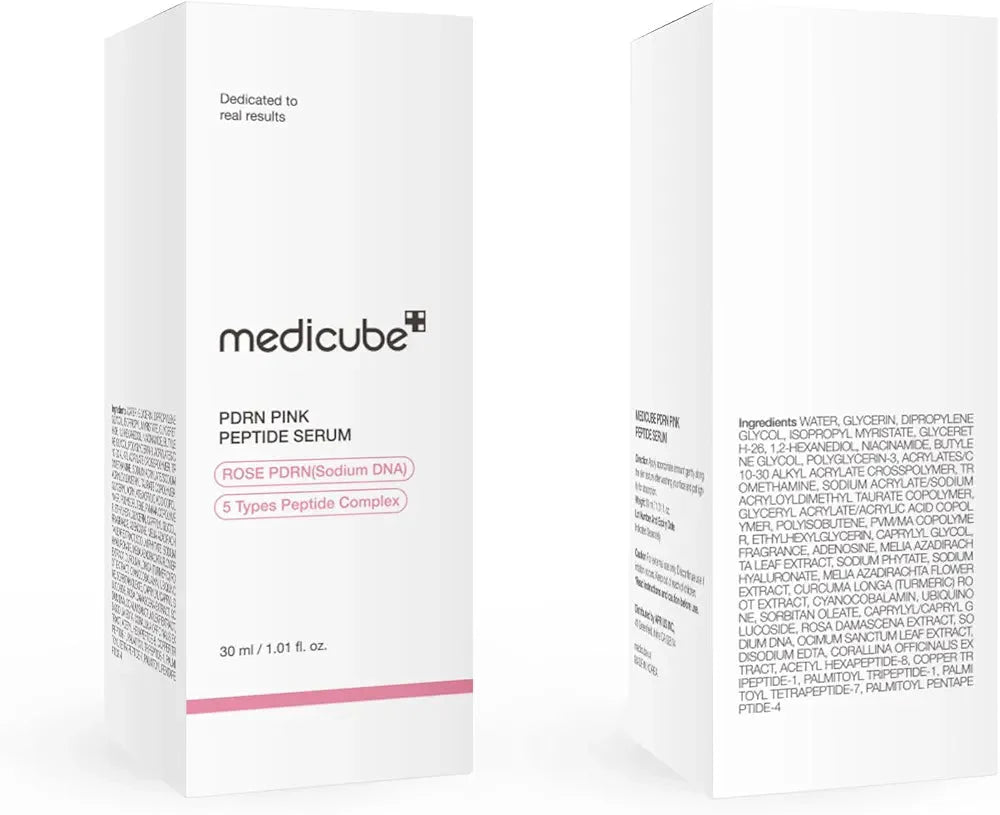 Medicube PDRN Pink Peptide Serum 30ml – Anti-Aging & Repair